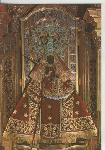 Postal 008999:  Virgen de Guadalupe, patrona Extremadura y Reina de la Hispanidad