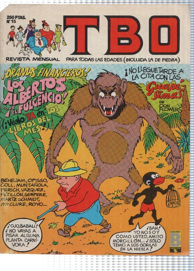 TBO numero 015: La familia Rovellon, Jack Pelman, Morcillon y Babali