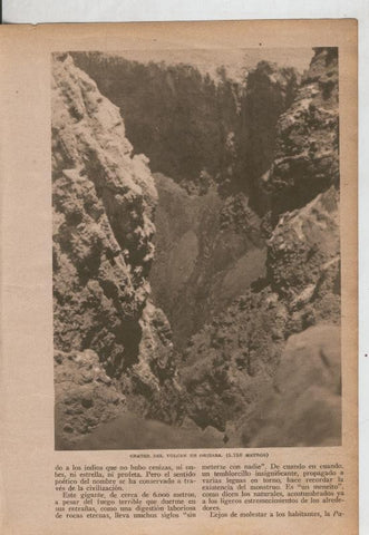 Blanco y negro numero ?: Crater del volcan de Orizaba
