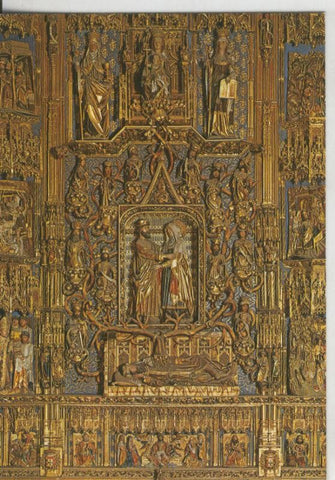 Postal 009014: Retablo de Santa Ana en la catedral de Burgos