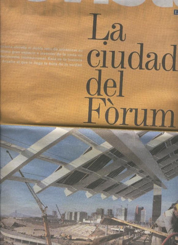 La Vanguardia revista la Ciudad del Forum, 11 enero 2004