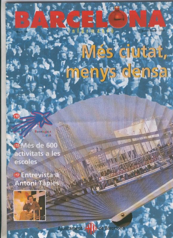 Barcelona informatiu gener/febrer 1997: Mes ciutat, menys densa