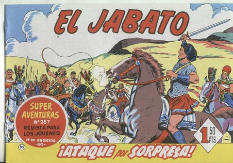 El Jabato facsimil numero 085: Ataque por sorpresa