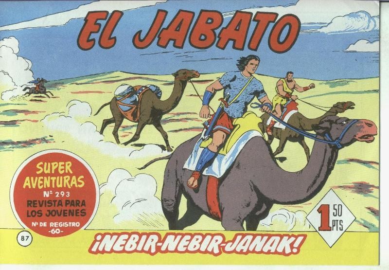 El Jabato facsimil numero 087:Nebir-Nebir-Janak