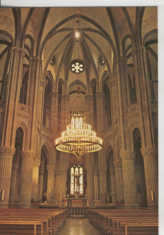 Postal 009030: Interior Catedral de Arucas, Gran Canaria