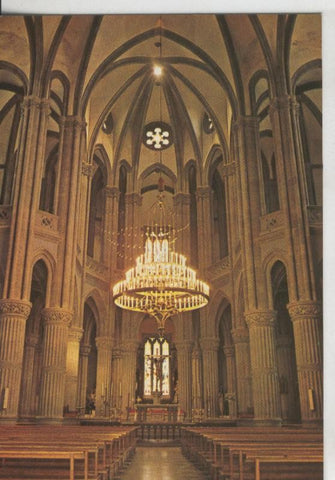 Postal 009030: Interior Catedral de Arucas, Gran Canaria