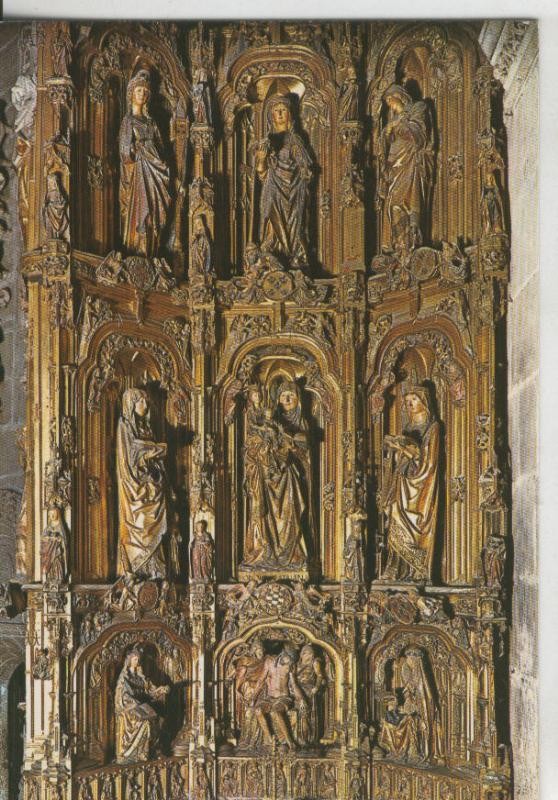 Postal 009041: Altar Santa Ana de la capilla de los condestables en Burgos