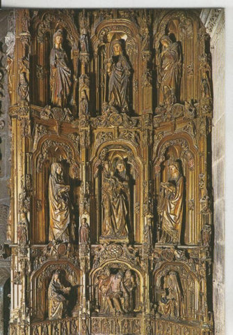 Postal 009041: Altar Santa Ana de la capilla de los condestables en Burgos