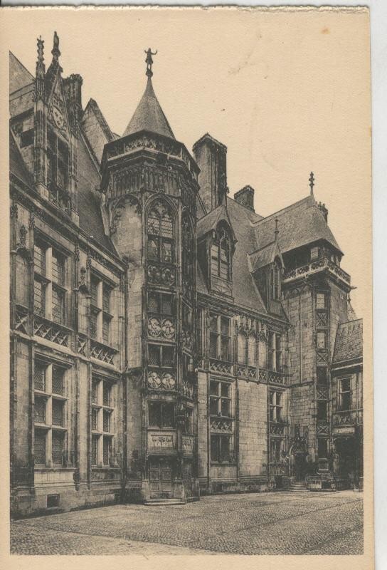Postal 009052: Bourges, palais Jacques Coeur