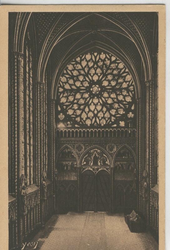 Postal 009055: Sainte Chapelle - Grande Rose