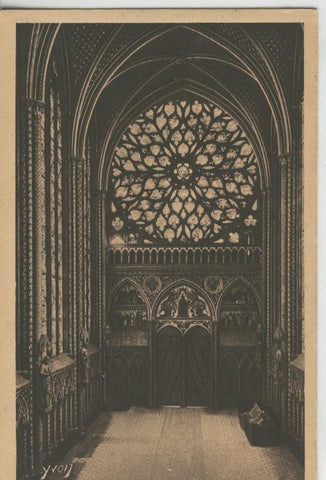 Postal 009055: Sainte Chapelle - Grande Rose