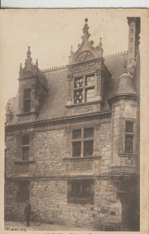 Postal 009056: Le Mans - rue des chanoines, Maison Renaissance