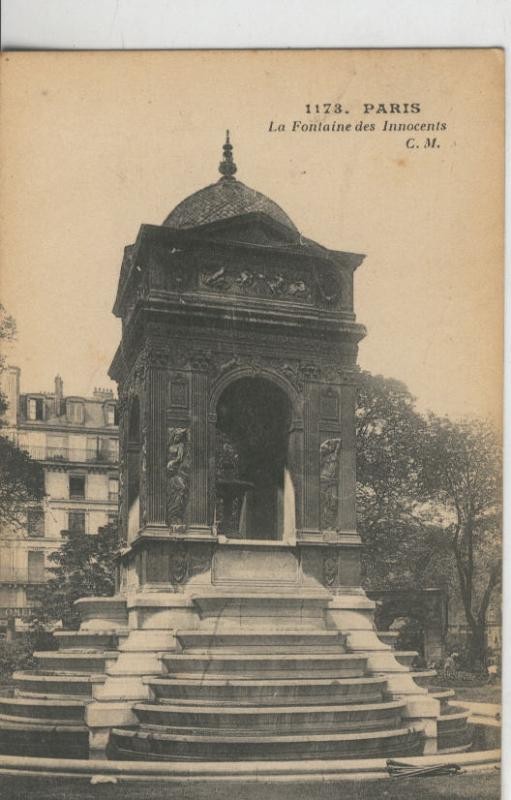 Postal 009059: Paris - La Fontaine des Innocents