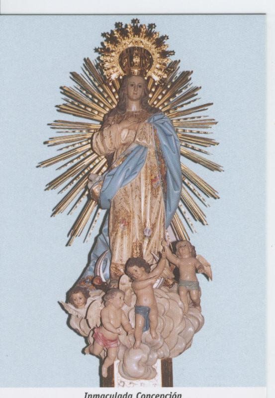 Postal Virgenes 0291 : Inmaculada Concepcion, Herencia (C.Real)