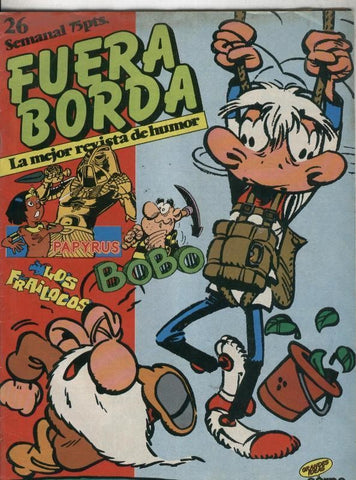 Fuera Borda numero 26 (numerado 1 en trasera)