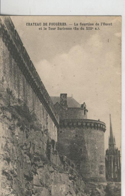 Postal 009076: Chateau de Fougeres