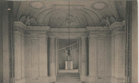 Postal 009077: Maison Laffitte, vestibule