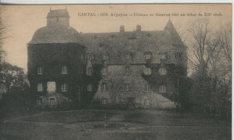 Postal 009083: Chateau de Cantal