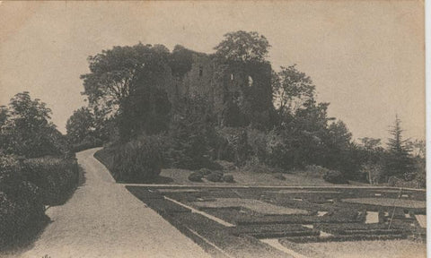 Postal 009085: Langeais, ruines de l,ancien chateau