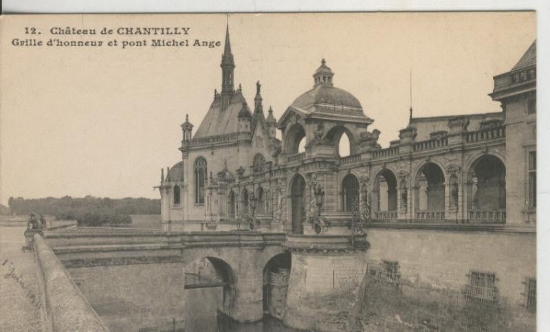 Postal 009092: Chateau de Chantilly