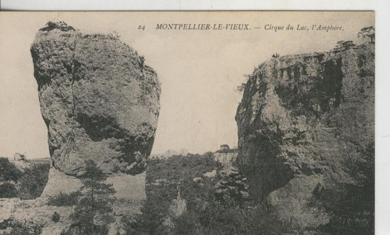 Postal 009096: Montpellier-Le-vieux - Cirque du Lac, L,amphore