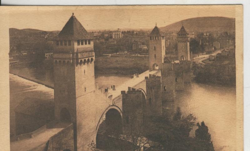 Postal 009108: Cahers: Le pont Valentre