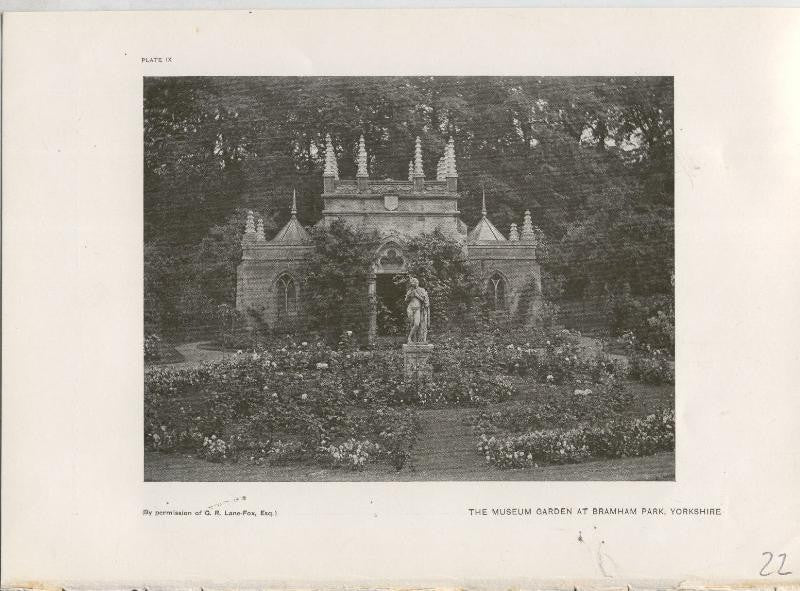 Jardines ingleses lamina 22: The Museum Garden at Bramham Park, Yorkshire