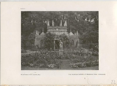Jardines ingleses lamina 22: The Museum Garden at Bramham Park, Yorkshire
