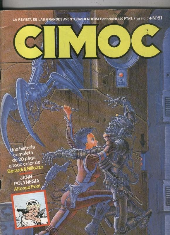 Cimoc revista numero 061: La nave por Fernando Rubio
