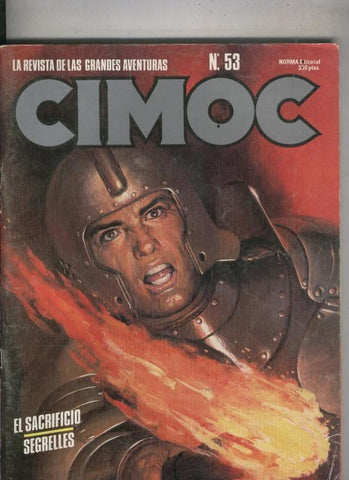 Cimoc revista numero 053: Segrelles, Espinosa, Veyron, etc