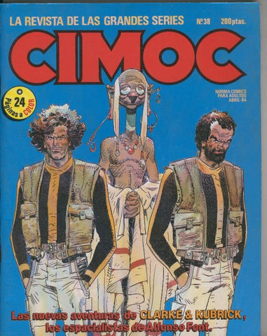 Norma: Cimoc revista numero 038: la belett-La otra cara de Pepe Gonzalez (articulo 3 paginas)