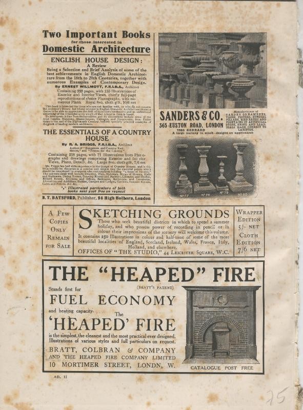 Jardines ingleses lamina 75: Pagina propaganda comerciales firmas jardineria