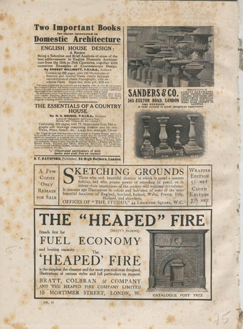Jardines ingleses lamina 75: Pagina propaganda comerciales firmas jardineria