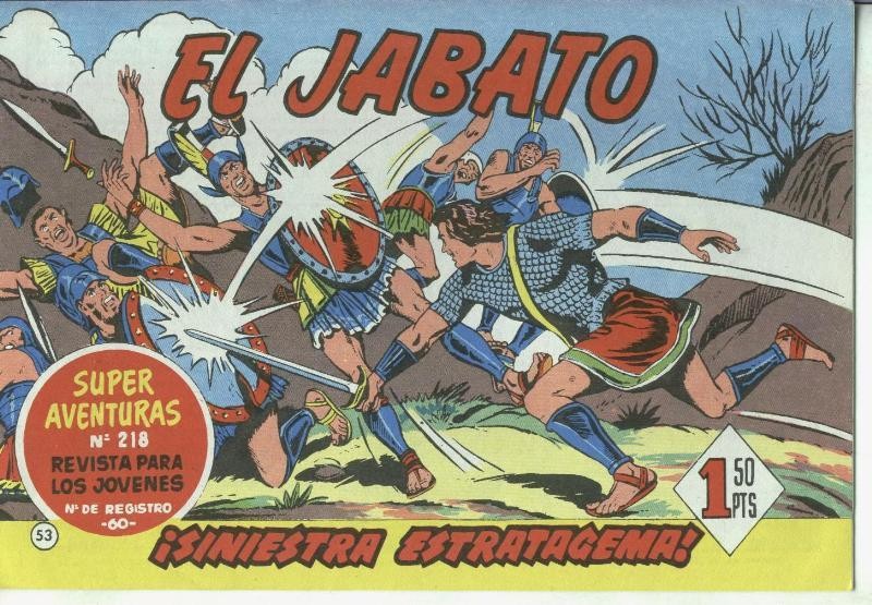 El Jabato facsimil numero 053: Siniestra estratagema