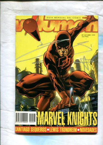 Fanzine: Volumen uno numero 07: Marvel Knights-Santiago Sequeiros, etc