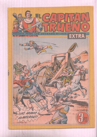 El Capitan Trueno Extra numero 155 (numerado 2 en trasera)