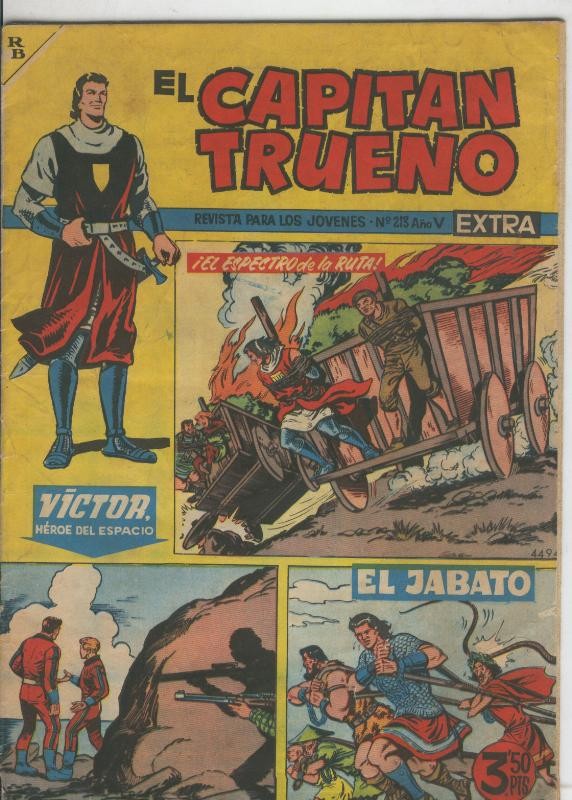 El Capitan Trueno extra numero 213