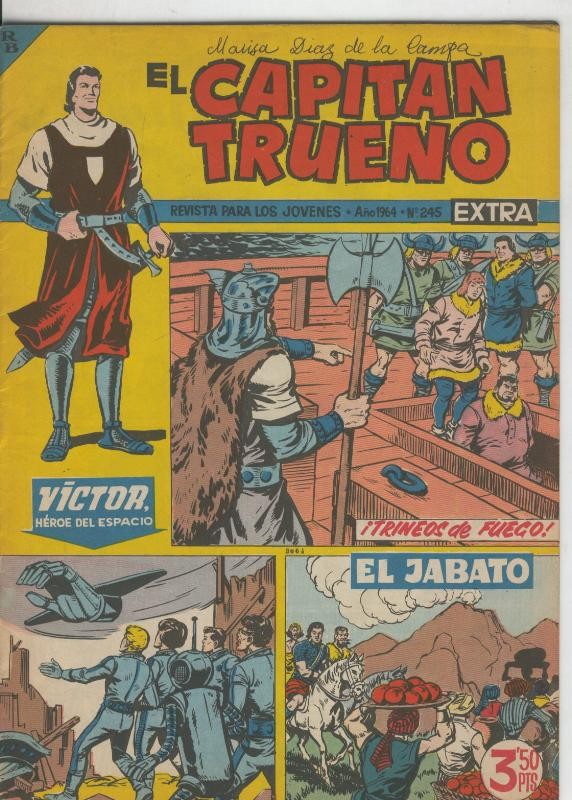 El Capitan Trueno extra numero 245: Trineos de fuego
