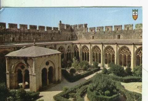 Postal 004395 : Monasterio de Santes Creus: Claustro gotico y Templete