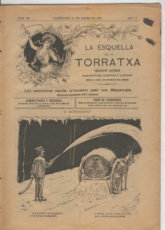 La esquella de la Torratxa numero 0835 del 11.1.1895