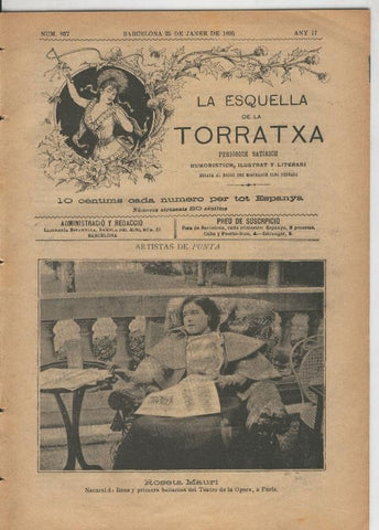 La esquella de la Torratxa numero 0837 del 25.1.1895