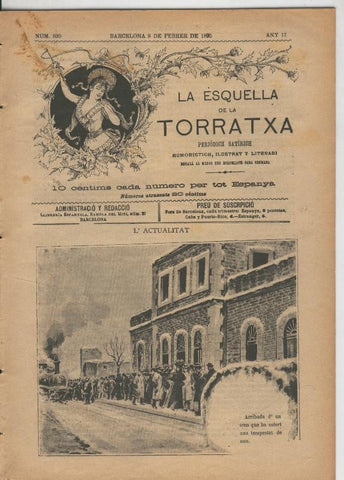 La esquella de la Torratxa numero 0839 del 8.2.1895