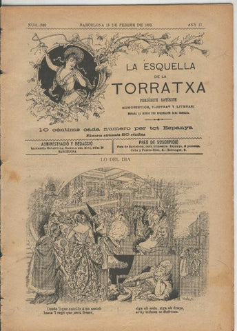 La esquella de la Torratxa numero 0840 del 15.2.1895