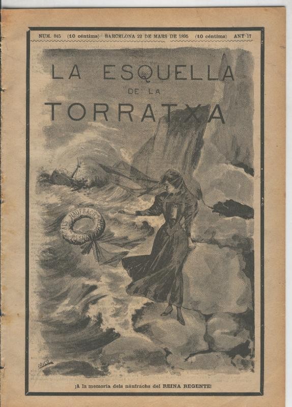 La esquella de la Torratxa numero 0845 del 22.3.1895