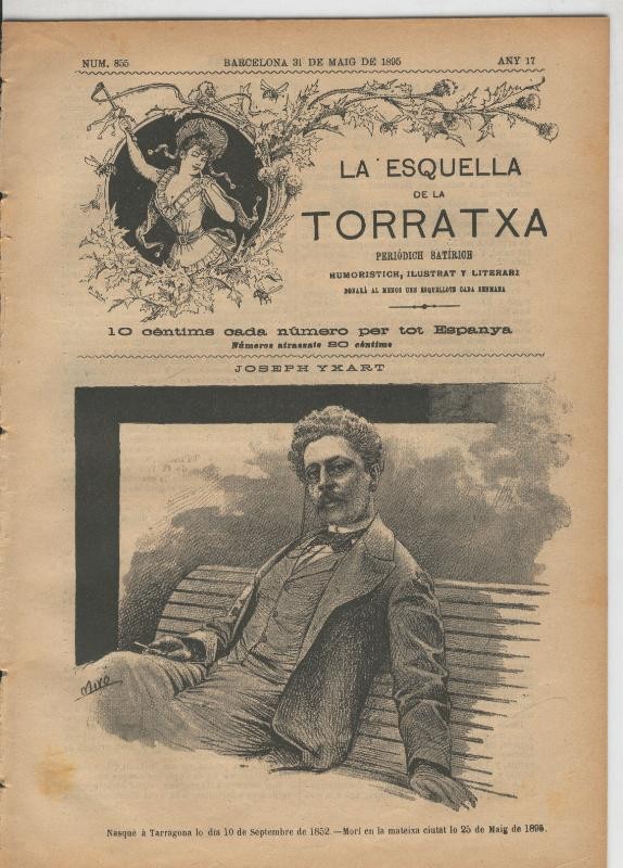 La esquella de la Torratxa numero 0855 del 31.5.1895