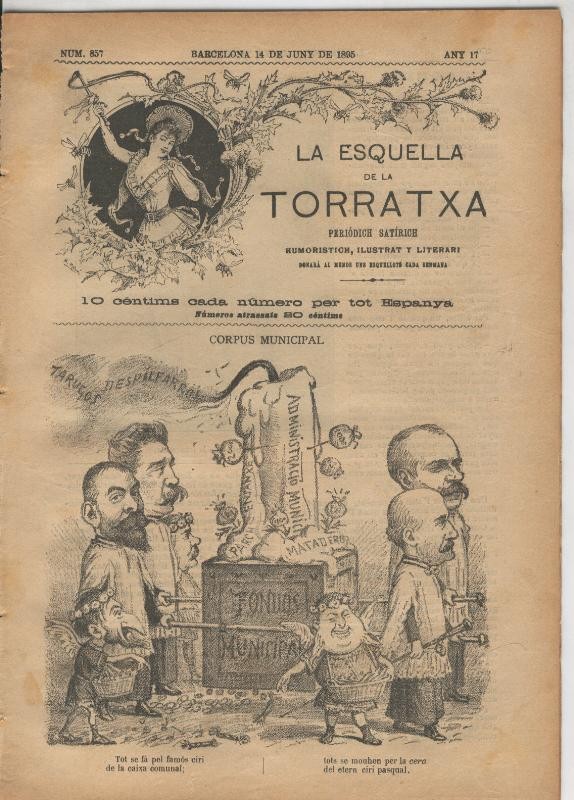 La esquella de la Torratxa numero 0857 del 14.6.1895