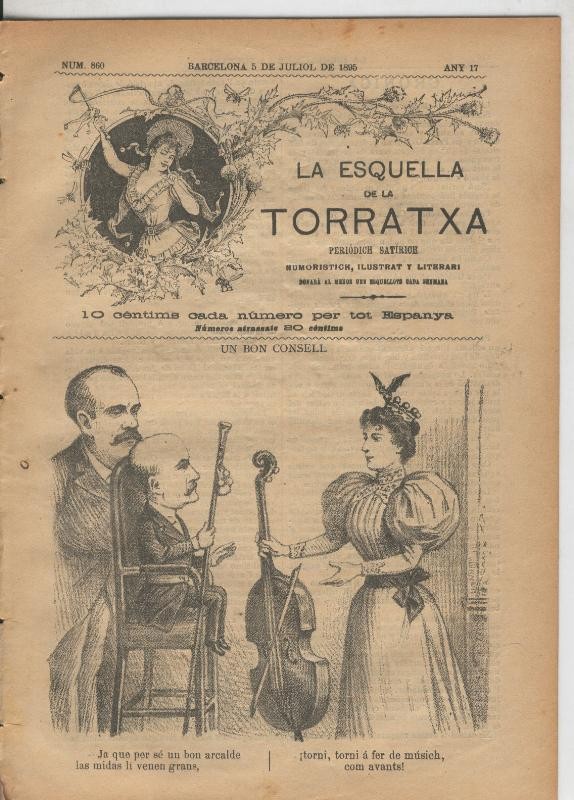 La esquella de la Torratxa numero 0860 del 5.7.1895