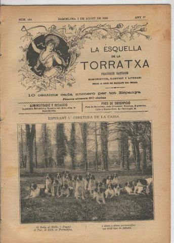 La esquella de la Torratxa numero 0864 del 2.8.1895