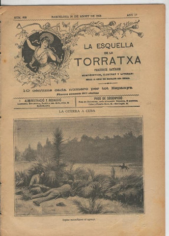 La esquella de la Torratxa numero 0868 del 30.8.1895