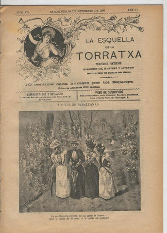 La esquella de la Torratxa numero 0871 del 20.9.1895